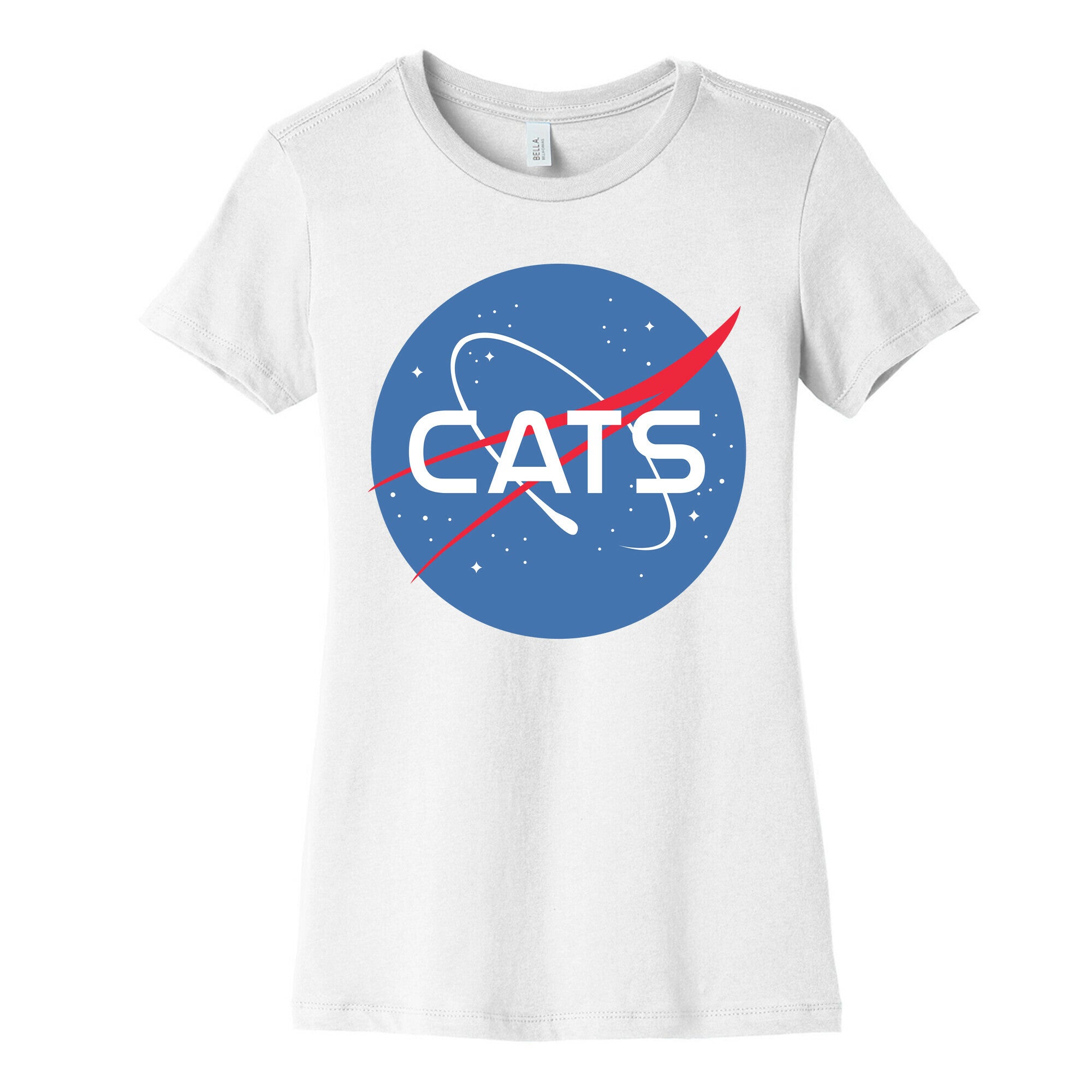 Cats Nasa Parody Women's Cotton Tee